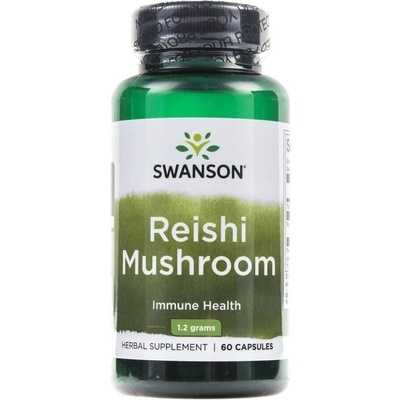 Swanson Huba Reishi 600 mg 60 kapsúl