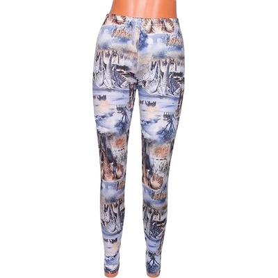 Еластичен клин, изпъстрен със слонове и зебри