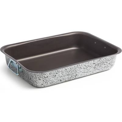 Accademia Mugnano Rectangle Baking Tray AM Sale & Pepe, Non-stick, 30 cm, Beige (SPTGLR30)