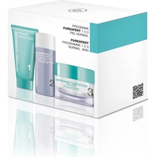 Germaine de Capuccini Purexpert 1-2-3 Normal and Combination Skin hydratačný krém pre normálne a smíšenou pleť 50 ml + čistiaci gél 30 ml + Exfoliační fluid 50 ml darčeková sada