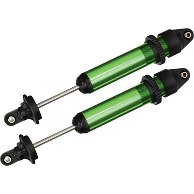 Traxxas tlumič GTX hliníkový zelený 2