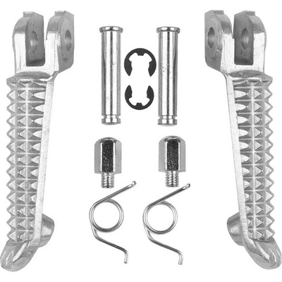 BIKETEC PARTS sada stupaček kompletní s upevněním YAMAHA YZF R1 98-11, YZF R6 99-12, YZF R6S 03-09 barva stříbrná