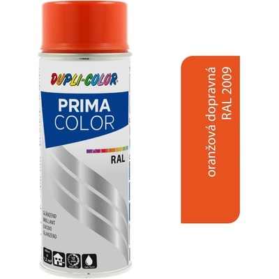 Dupli-color Prima 400 ml RAL2009 oranžová dopravná lesk