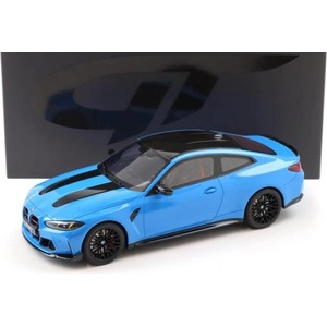 GT SPIRIT 1: 18 bmw m4 cs riviera blue 2024