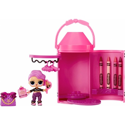 MGA L.O.L. Surprise! Loves CRAYOLA Studio s bábikou, PDQ, 505273-EUC