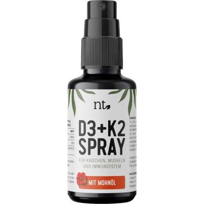 Naturtheke GmbH Vitamin D3 + K2 Spray - Мак