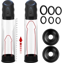 Paloqueth Electric Penis Vacuum Pump with 6 Cock Rings
