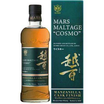Mars Cosmo Manzanilla Sherry Cask Finish 42% 0,7 l (kartón)