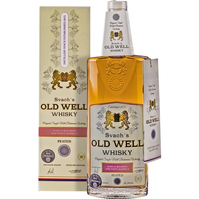 Svach's Old Well Whisky Porto 46,3% 0,5 l (holá láhev)