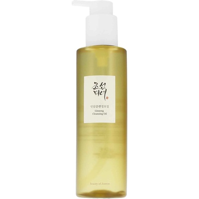 Beauty of Joseon Ginseng Cleansing Oil дълбоко почистващо масло за озаряване и изглаждане на кожата 210 мл