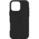 Urban Armor Gear iPhone 16 Pro UAG Civilian MagSafe case black