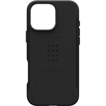 Urban Armor Gear iPhone 16 Pro UAG Civilian MagSafe case black