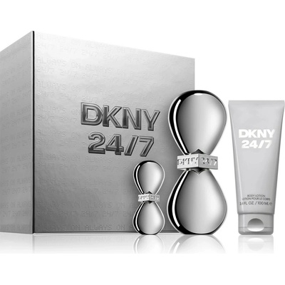 DKNY 24/7 EDP 100 ml + EDP 7 ml + tělové mléko 100 ml dárková sada