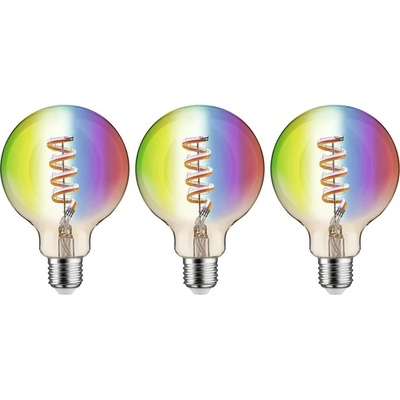 Paulmann 29165 Home LED žiarovka E27 G A G 6.3 W RGBW zlatá 29165