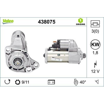 Startér VALEO 438075