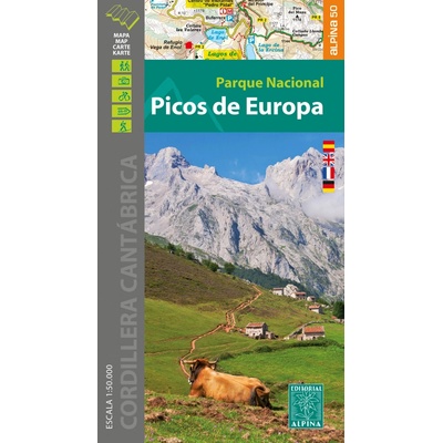 Editorial Alpina mapa Picos de Europa 1:50 t.