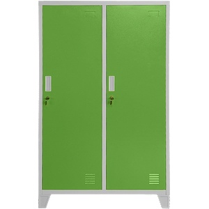 Carmen Метален шкаф Carmen CR-1604-2 JZ - Сив / зелен (3580174_5) - xmall