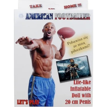 Image 1 of 1Sexy Надуваема мъжка кукла American Footballer