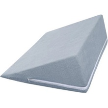 Bellatex klínový podhlavník Froté modrošedý 80 x 50 x 20 cm