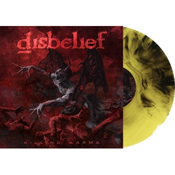 Disbelief - Killing Karma (Limited Edition) (Fire Marbled) (LP) (3760053847430)