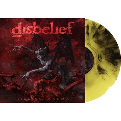 Disbelief - Killing Karma (Limited Edition) (Fire Marbled) (LP) (3760053847430)