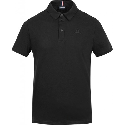 Le Coq Sportif ESS T/T polo SS No.1 black