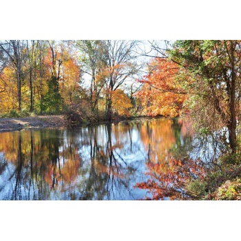 DIMEX ART s. r. o Флизелинов фототапет есенен пейзаж 375 x 250 см