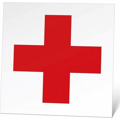 Traiva s.r.o Lékárnička - červený kříž - symbol Verze: Plast 140 x 140 mm tl. 0.5 mm - Kód: 03246