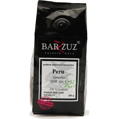BARZZUZ Peru zrnková 200 g