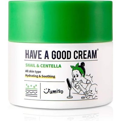 Helloskin JUMISO - Have A Good Cream Snail & Centella, крем за лице с муцин от охлюв и азиатска центела (8809367895678)
