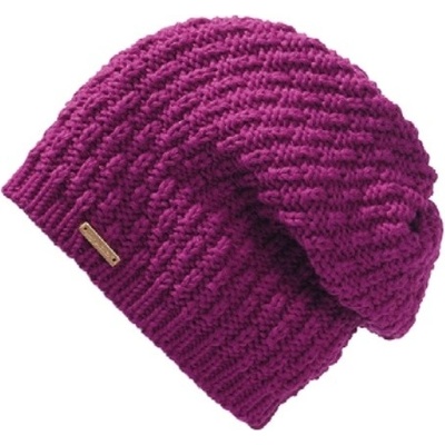 Pletex pletená čepice s fleecovou podšívkou L488 Fuchsiová