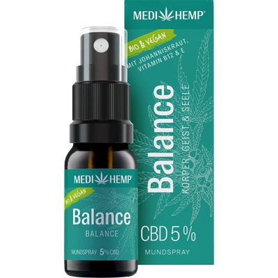 MEDIHEMP Balance Mundspray CBD 5 % Bio - 10 мл