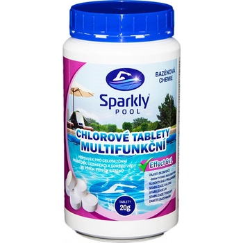 Sparkly POOL Chlorové tablety 6v1 multifunkční 20g 1 kg