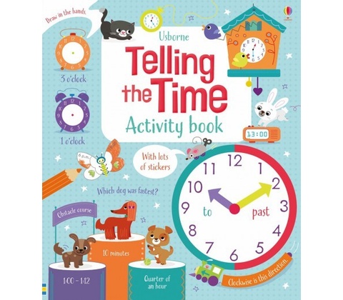 Telling the time activity book