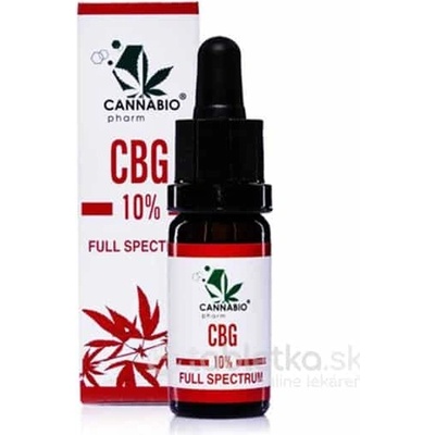 CANNABIOpharm FULL SPECTRUM konopný olej 10 ml