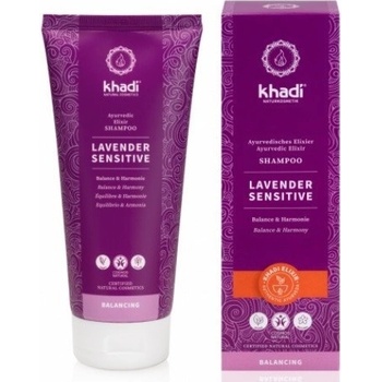 Khadi elixír Shampoo Levandule Sensitive 200 ml