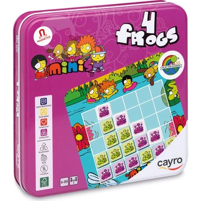 Cayro Magnetická hra 4 žaby