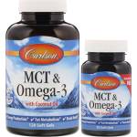 Carlson Labs MCT & Omega-3 [120+30 Гел капсули]