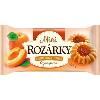 Fammilky Мини бисквитки Розарки с кайсии 50 г