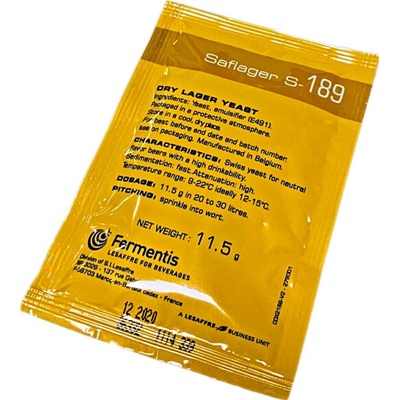 Fermentis Kvasnica Saflager S-189 spodná 11,5g