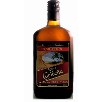 Ribera Caribeña Añejo Superior 38% 0,7 l (čistá fľaša)