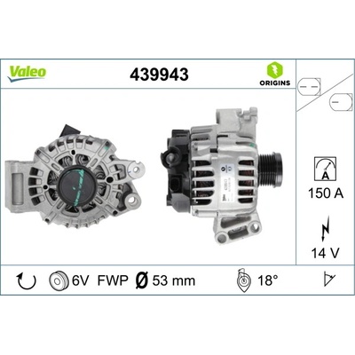 generátor VALEO 439943