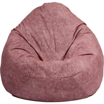 Image 1 of PUFRELAX Пуф, круша, 520л. , Nirvana Gigant - Red River, Перящ се калъф, Пълнеж от Полистиролни перли, Гама Premium, 8419 (PUF-G-NGG-PT-REV)