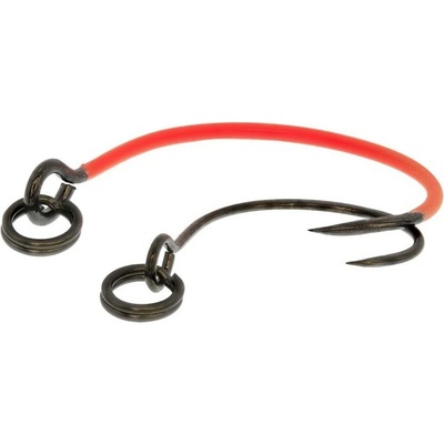 Westin Rigged Trout Treble Hooks Velikost 10 UV oranžová 4ks