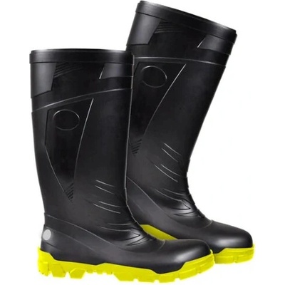 Fagum Stomil TERMINATOR 13160 S4 čižmy čierne
