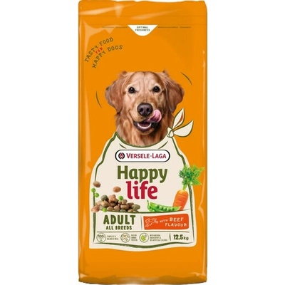 Versele-Laga Happy Life Adult with Beef flavour 12,5 kg