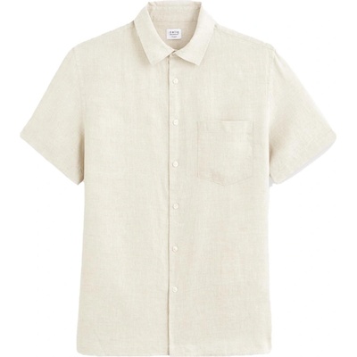 Celio pánska letná košel'a Damarlin béžová
