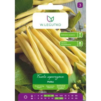 W. Legutko Полка жълто-стручни джуджета зелени бобчета - ранен сорт