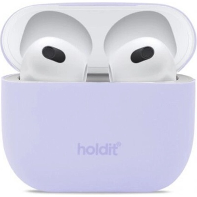 Holdit Калъф Holdit Silicone Case за AirPods 3 - Лилав (7330985150975)