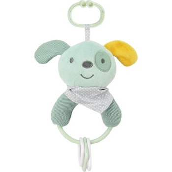Lorelli Бебешка дрънкалка с фигурки Lorelli - Куче, зелена (10191400009)